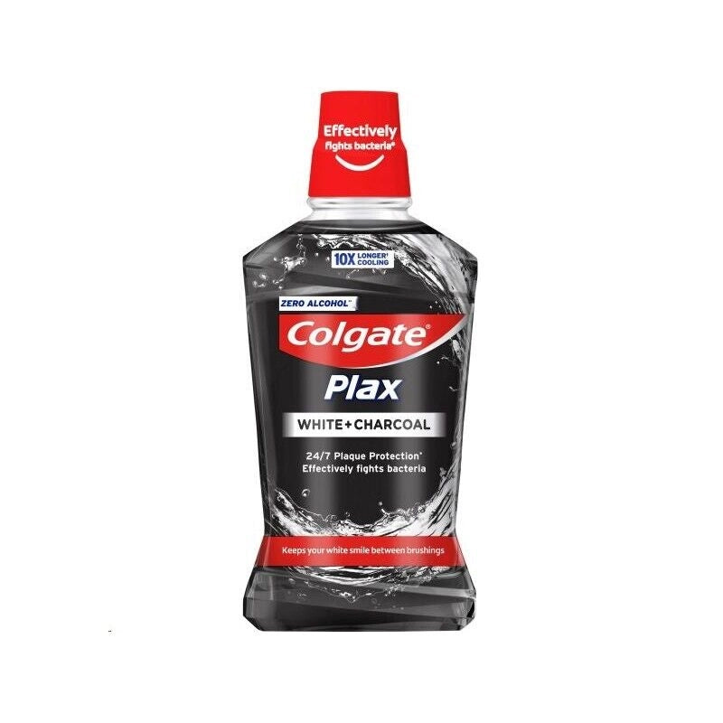 COLGATE COLLUTORIO PLAX  500 ML WHITE ONE CARBONE