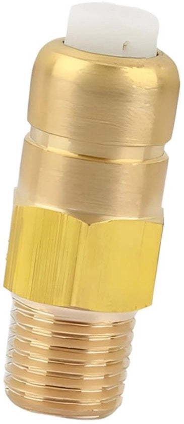 Valvola di sicurezza 1/4 pollici - in ottone - scarico termico - pompa ad alta pressione - resistente alla corrosione - facile da installare - valvola di pressione