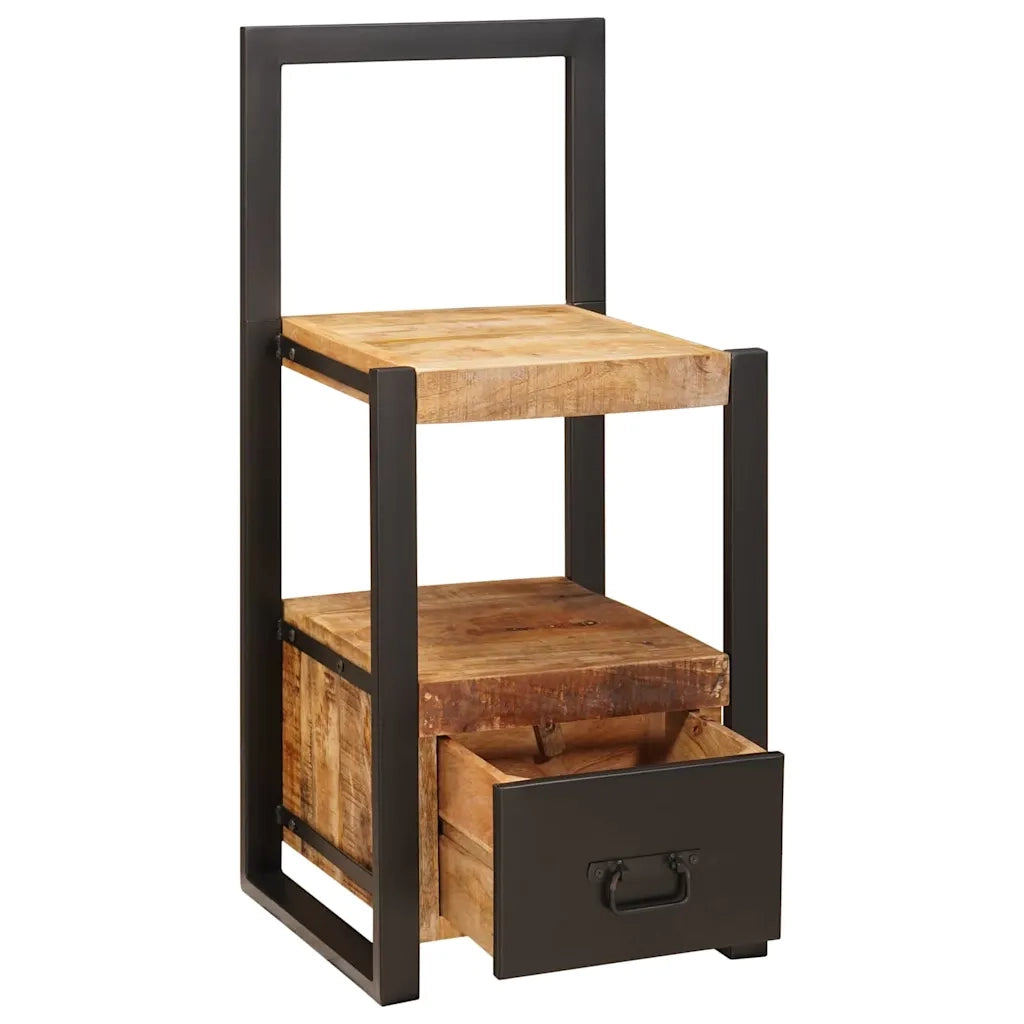 Appendiabiti Marrone 40 x 40 x 90 cm Legno di mango massello 4015985