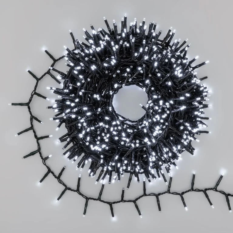 Catena Nastro di Luce 1000 miniled con Multiflash - giallo-oro