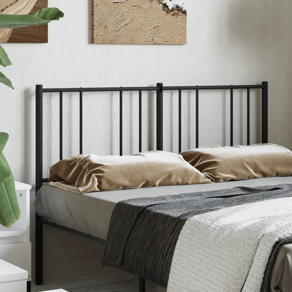 Testiera di Ricambio in Metallo Nero 135 cm 352512