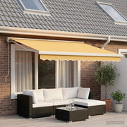 Tenda retrattile Sabbia 400 × 300 cm Tessuto e Metallo 3426079