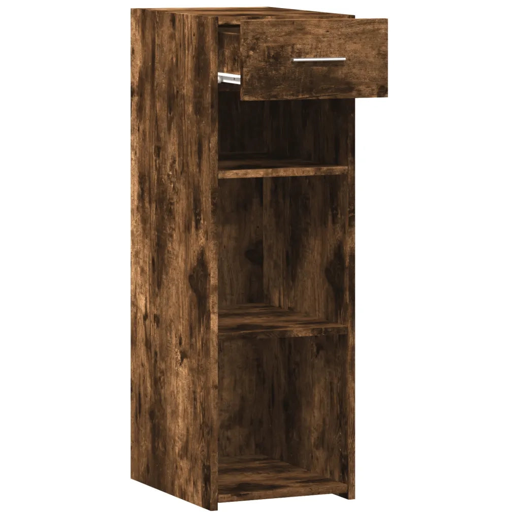 Credenza Rovere Fumo 30x42,5x93 cm in Legno Multistrato 846310
