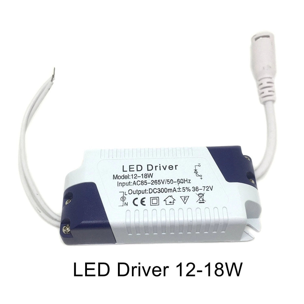 Trade Shop - Alimentatore Trasformatore Driver Per Faretto Da Incasso 3 7 9 12 15 18w 25watt -