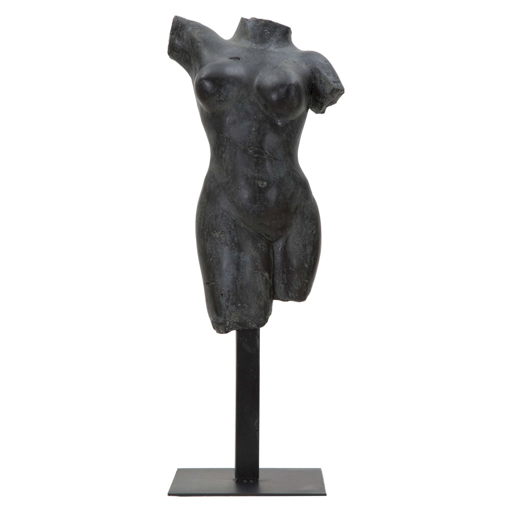 Atlin, Statua Busto Scultura Classica, Nero