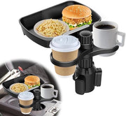 Tavolo 3-in-1 posacenere con adattatore automatico e supporto per smartphone
