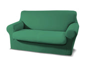 Copridivano Antimacchia Elasticizzato Protettivo Impermeabile Genius Tinta Unita - 2 Posti - Verde Oliva 1006