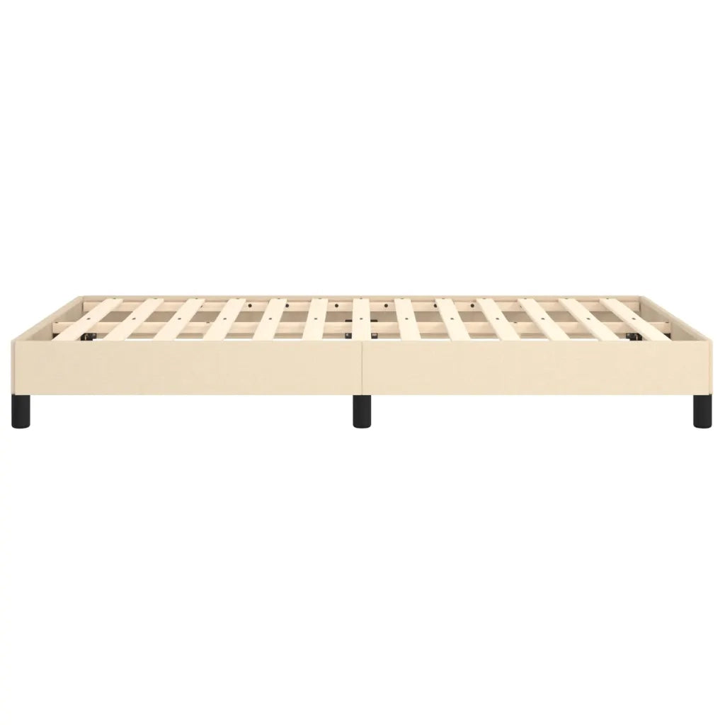 Giroletto senza Materasso-Struttura Letto Crema 120x190cm in Tessuto 275686