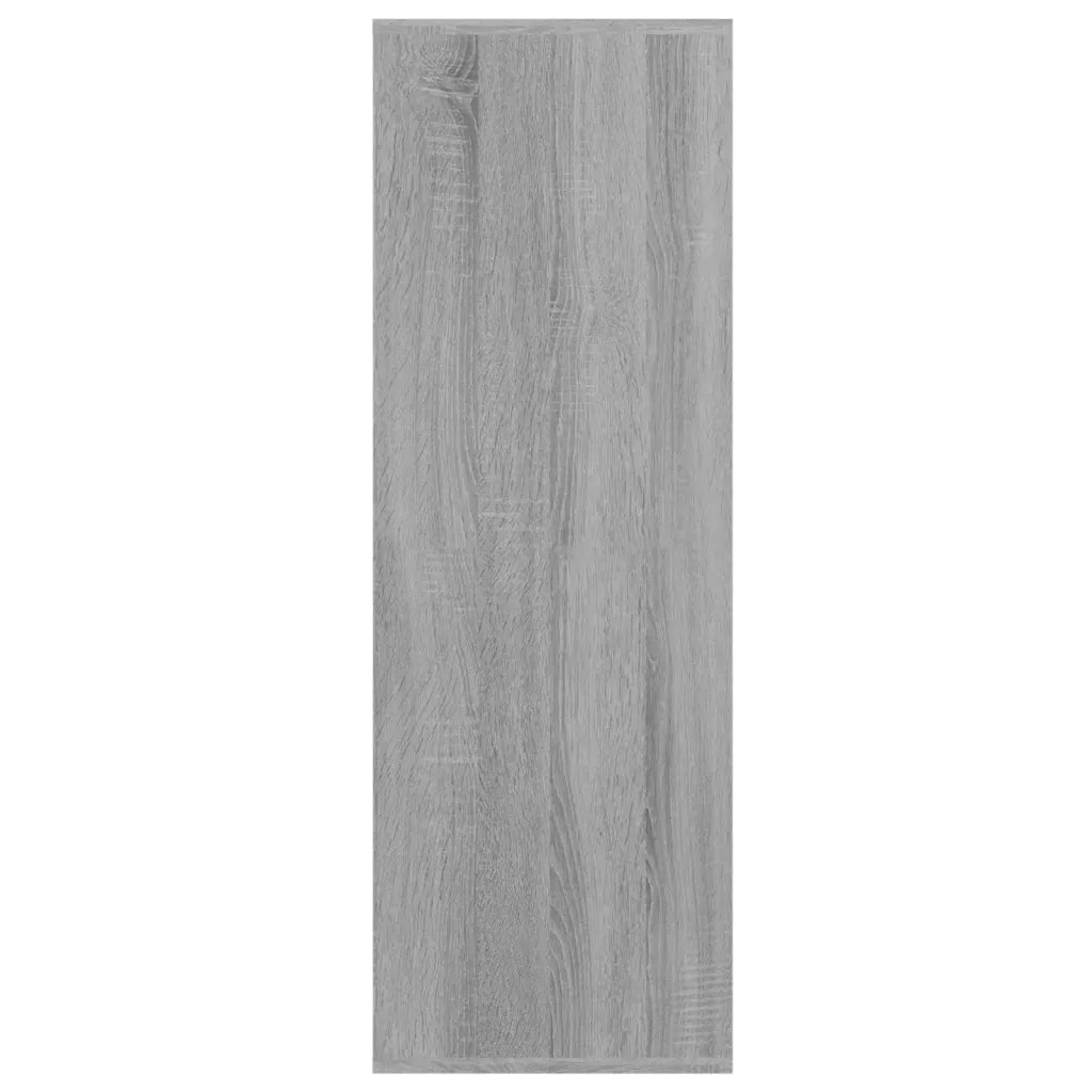 Scarpiera-Scaffale per scarpe Grigio Sonoma 54x34x100,5 cm in Legno Multistrato