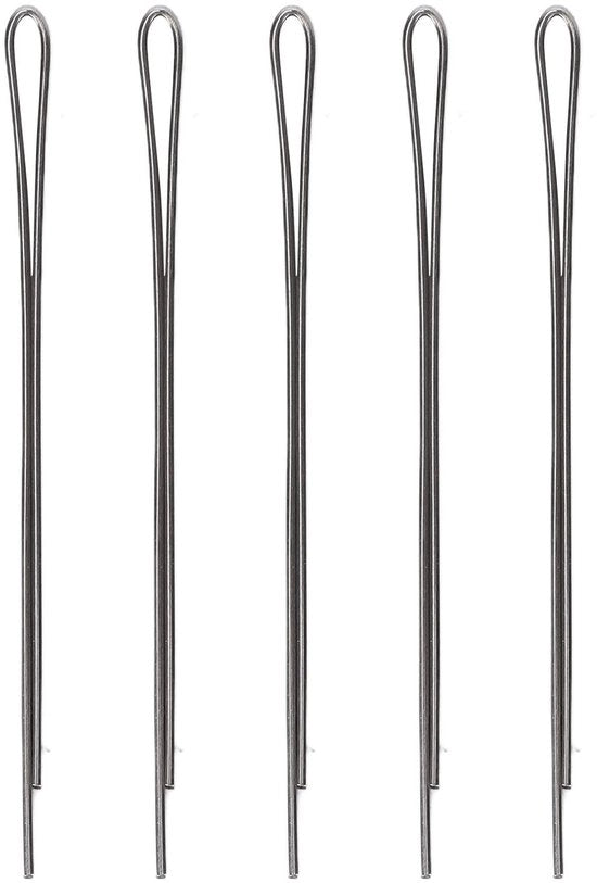 Spazzola per capelli con presa antiscivolo - clip per capelli piatto - lega - stile - senza danni per i capelli 

Modello: Haarspelden Herbruikbaar 
Codice prodotto: 
Caratteristiche tecniche: Antislip