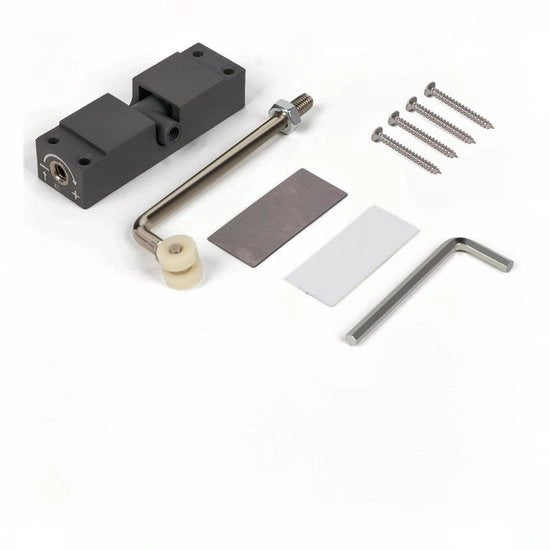 Serratura automatica per porte - Regolabile - Bloccante - Serratura per interni - Resistente allo shock - Montaggio semplice - Chiusura automatica per porte