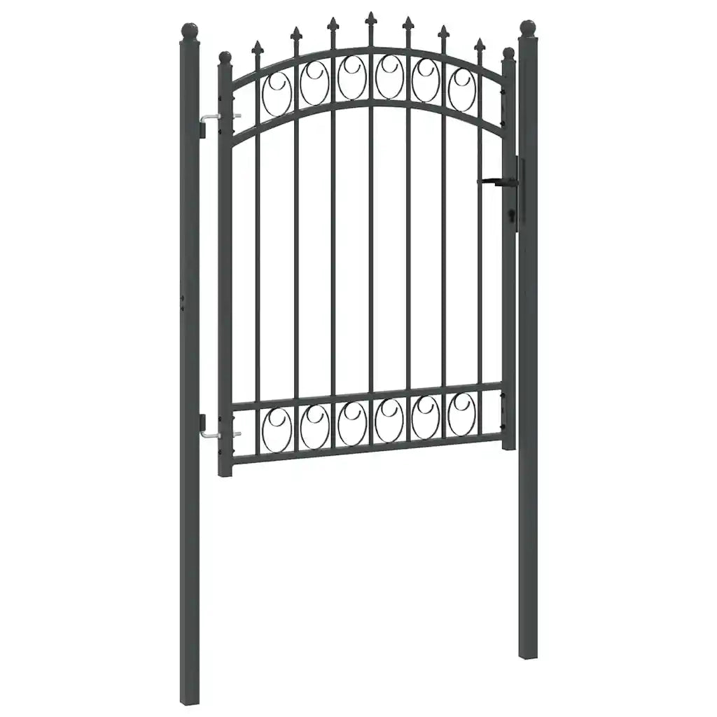 Cancello della recinzione con punte EMMEN 150 x 100 cm 42008989