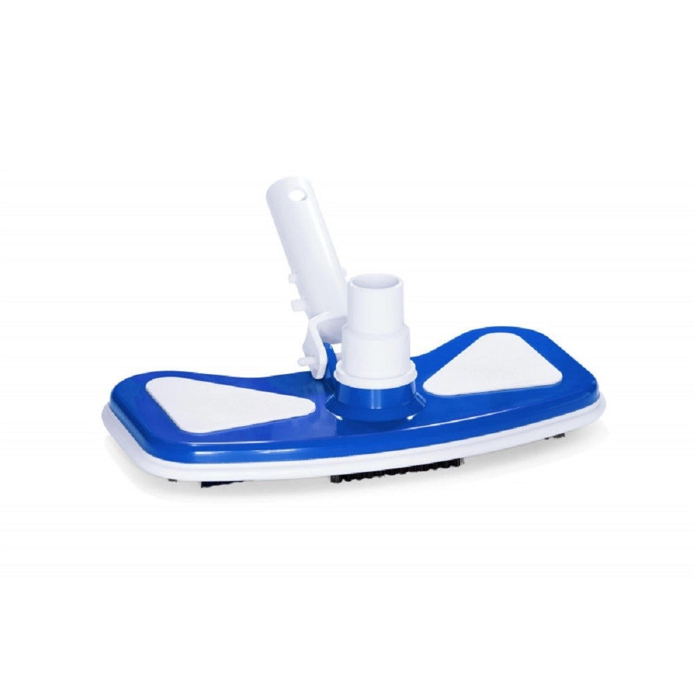 Trade Shop - Testa Aspiratore Spazzole Per Pulizia Fondo Piscine Per Aste Telescopiche Da ø30mm 58282 -