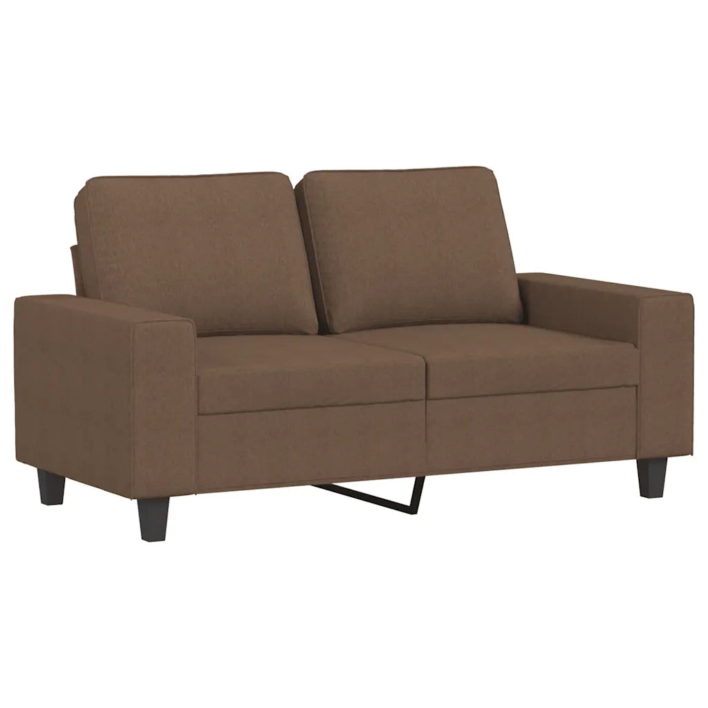 Set di Divani 3 pz Marrone in Tessuto 3201909