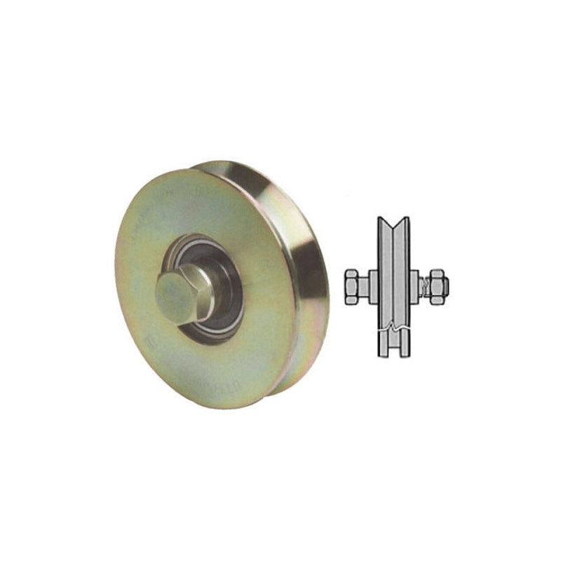 Ruota Cancelli Gola V 200 305 Fc