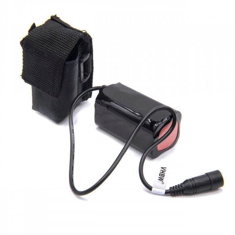 Li-Ion- pacco batteria - 6000mAh 8.4V - per faretti luce fanalino per biciclette