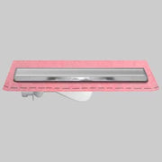 CANALETTA PER DOCCIA A SCOMPARSA CON GUAINA  Kit cm 65  guaina 1 m  ²     STAMPLAST