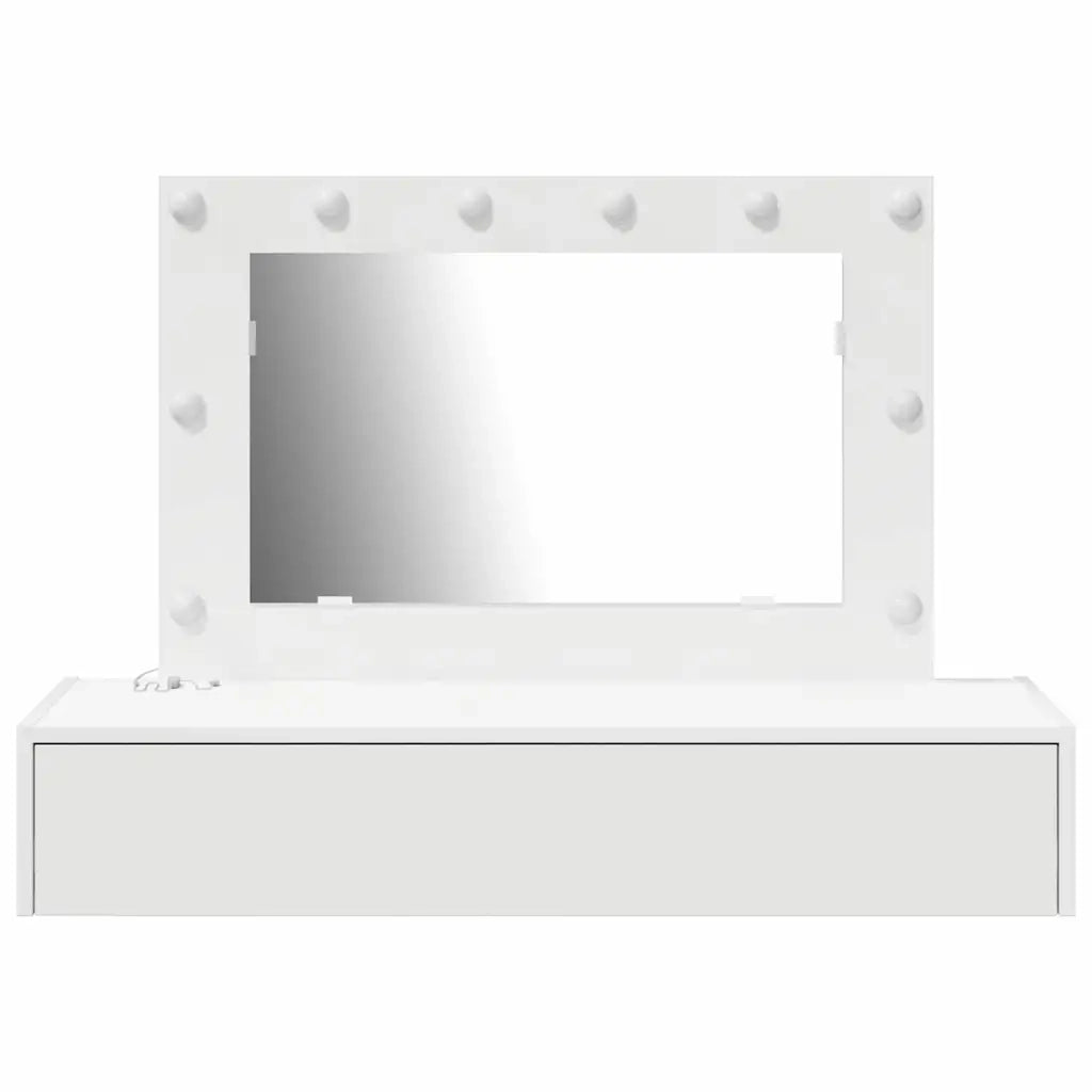 Toeletta | Tavolo da Trucco Bianco 100 x 40 x 70 cm Legno multistrato