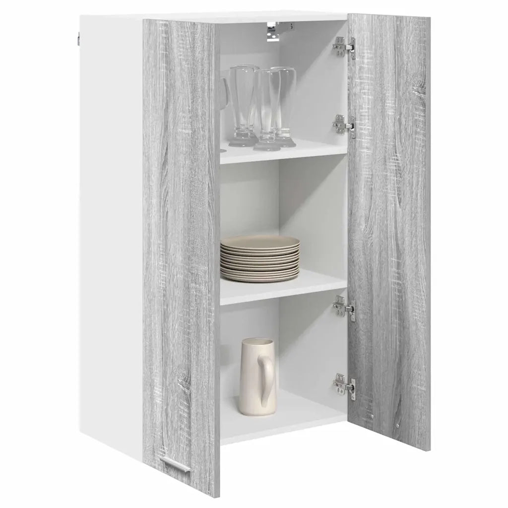 Armadio pensile con porta Grigio Sonoma 60 x 31 x 100 cm 884359