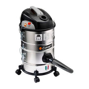 Comet CM30S Aspiratutto Multifunzione 4 in 1 Doppio Serbatoio 14+14 L Motore 1200 W Funzione Soffiante Filtro Lavabile colore Acciaio Inox