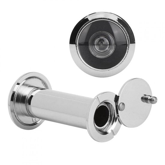 Protezione per angoli di casa - Rottore di protezione per angoli - Sicurezza per la casa - Protezione contro furti - Angolo di protezione 220 gradi - Adatto per porte da 55-90 mm