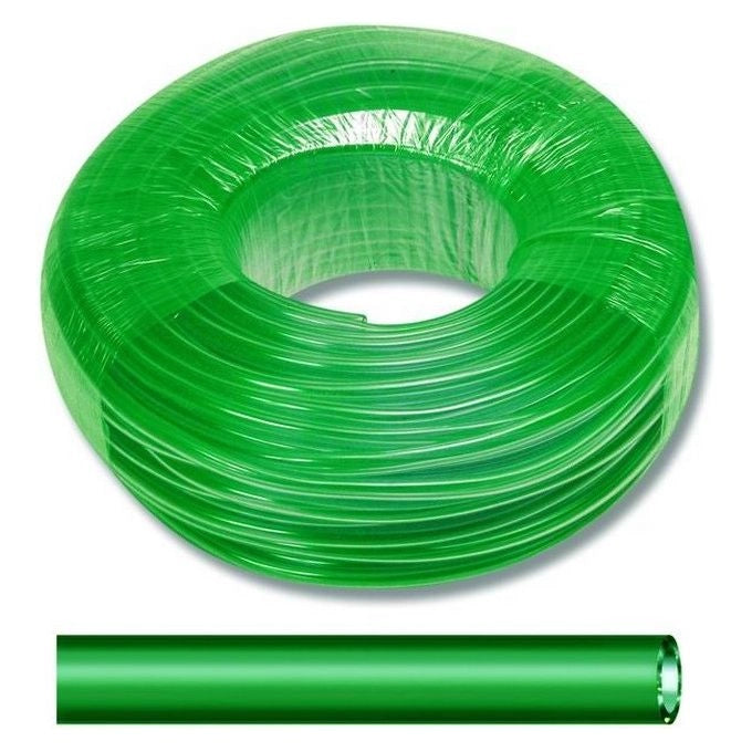 FITT 8011779299955 Tubo Plastogel Smeraldo Antigelo 50 m mm 22x30 in PVC atossico colore Verde smeraldo trasparente