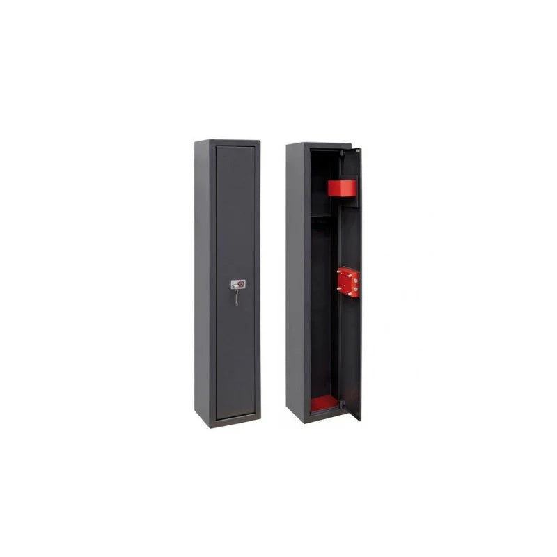 Armadio porta fucili Classic 2 posti con serratura a doppia mappa acciaio 25 x 15 x 125 cm EFFE