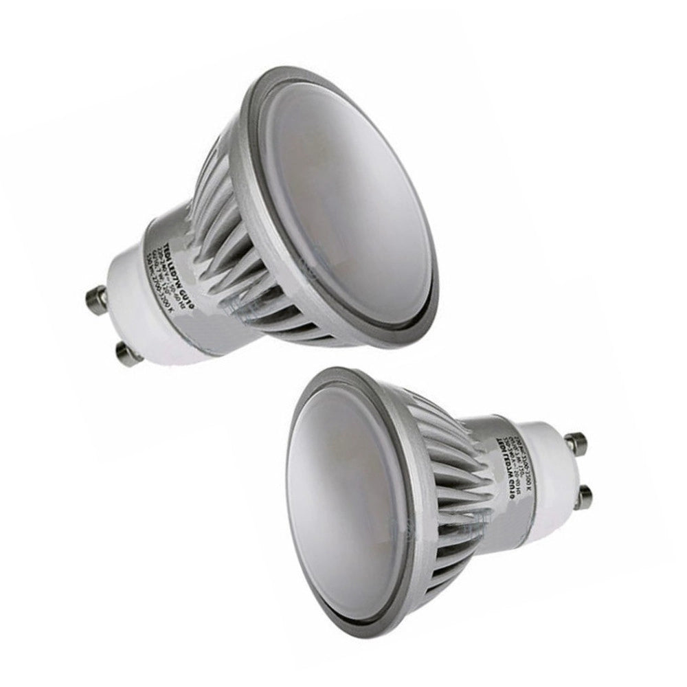 Trade Shop - Faretto Spot Lampada Lampadina Led Smd 7w Gu10 Luce Fredda Calda 610 Lmn - -bianco Caldo      -