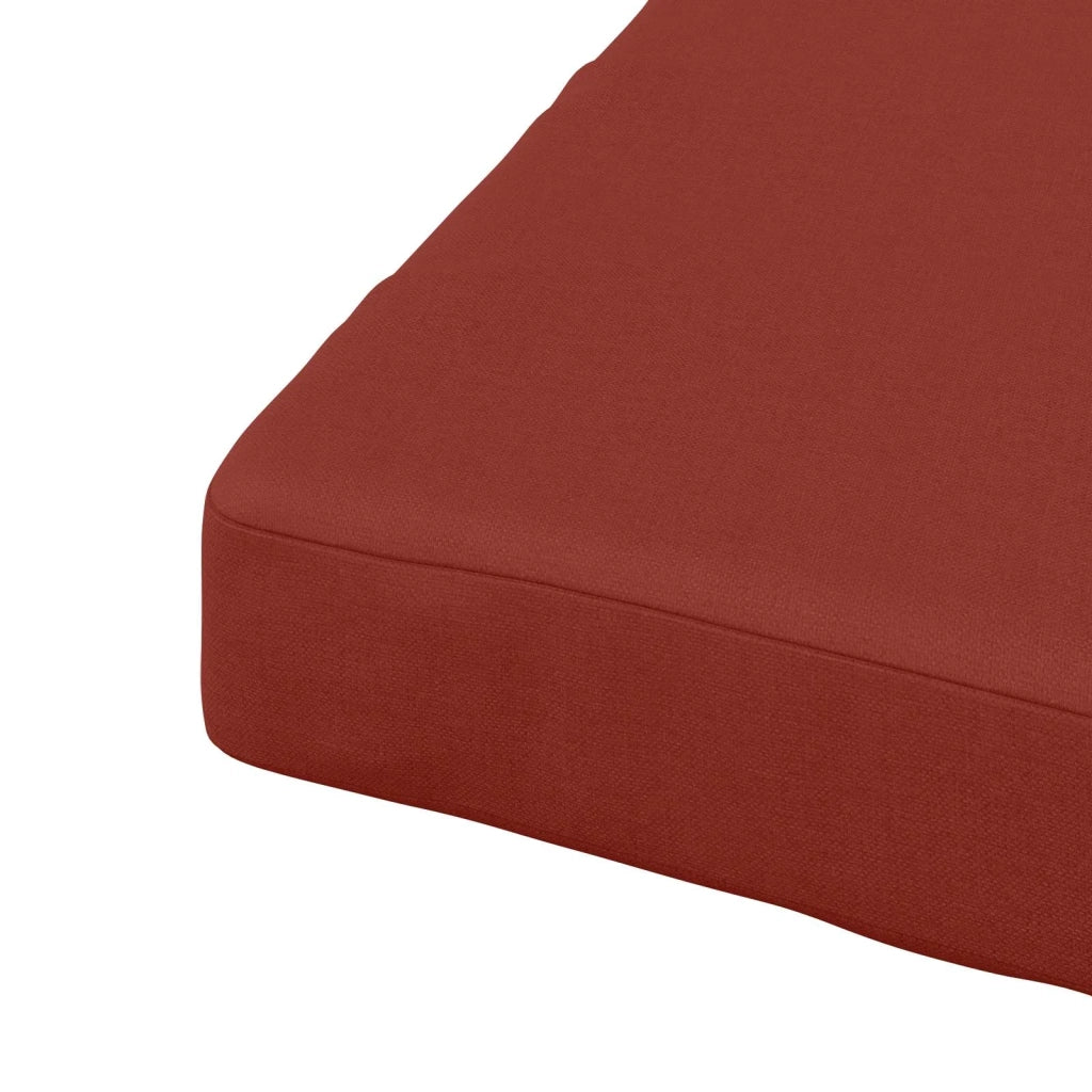 Cuscini per Sedia in 4 Pezzi SOEST 4 pz 100% Poliestere Rosso 944448