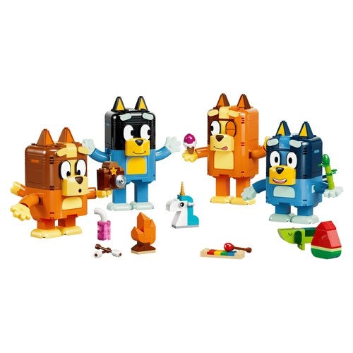 Costruzioni lego 11217 bluey famiglia bluey in mattoncini