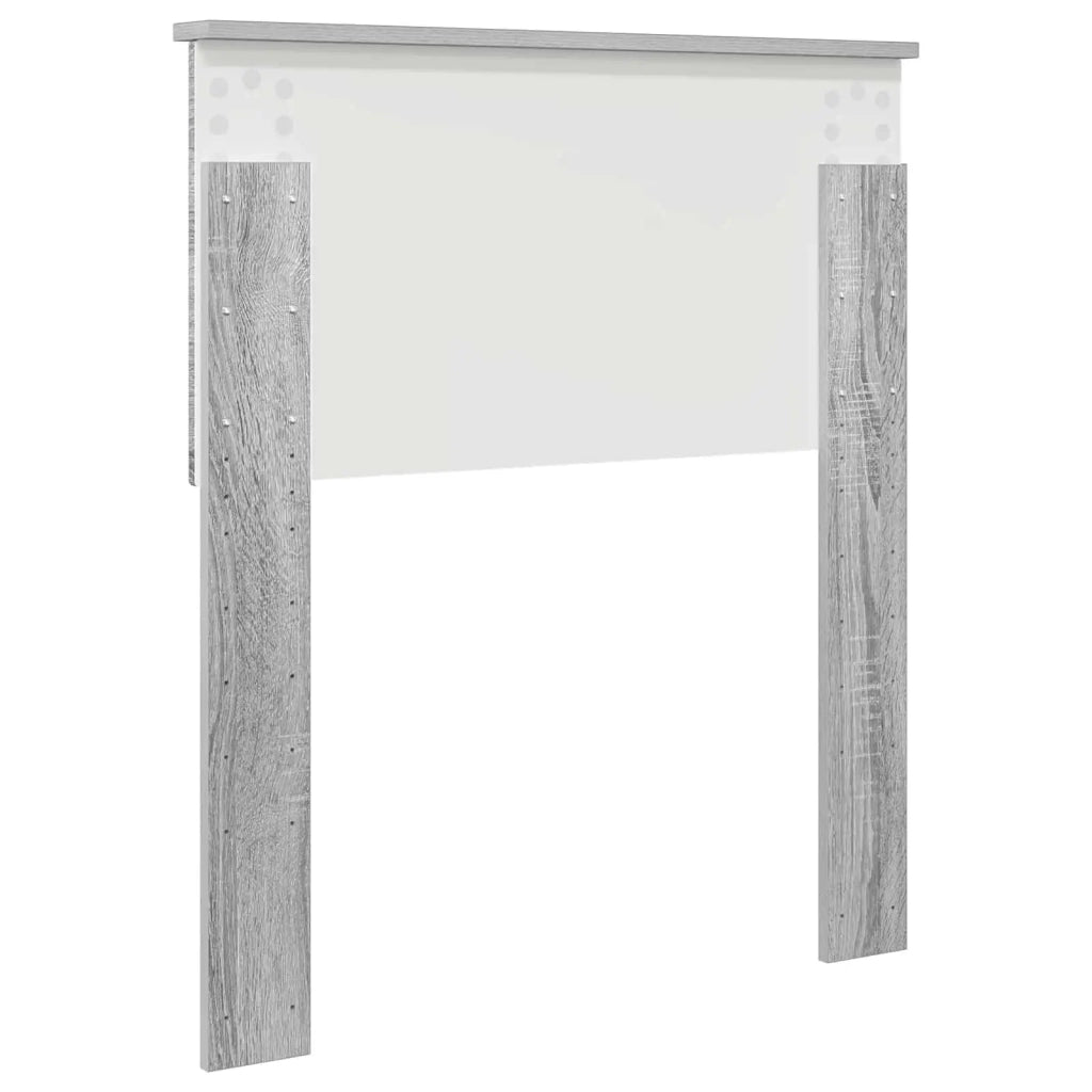 Testiera | Testata Grigio Sonoma Legno multistrato