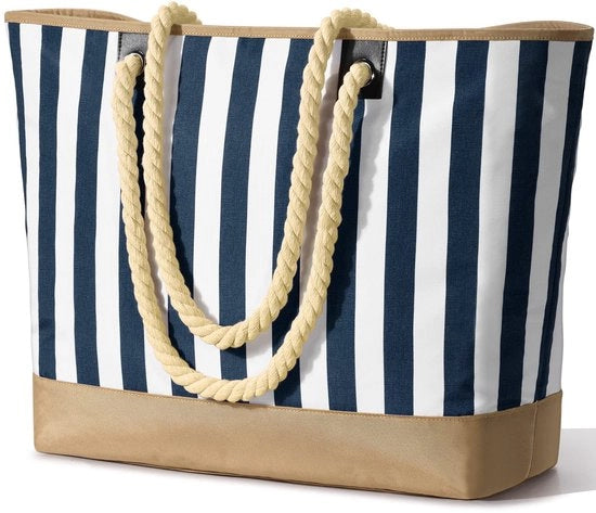 Borsa da Spiaggia Grande con Cerniera per Bagnanti con Cerniera per Donne Borsa da Piscina con Cerniera con Tasca per Bagnanti e Sauna