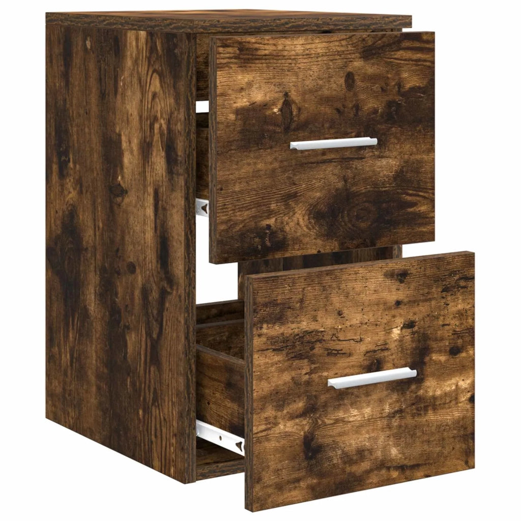 Armadio Bagno | Mobile da Bagno In-between Rovere Fumo 30 x 44,5 x 50 cm