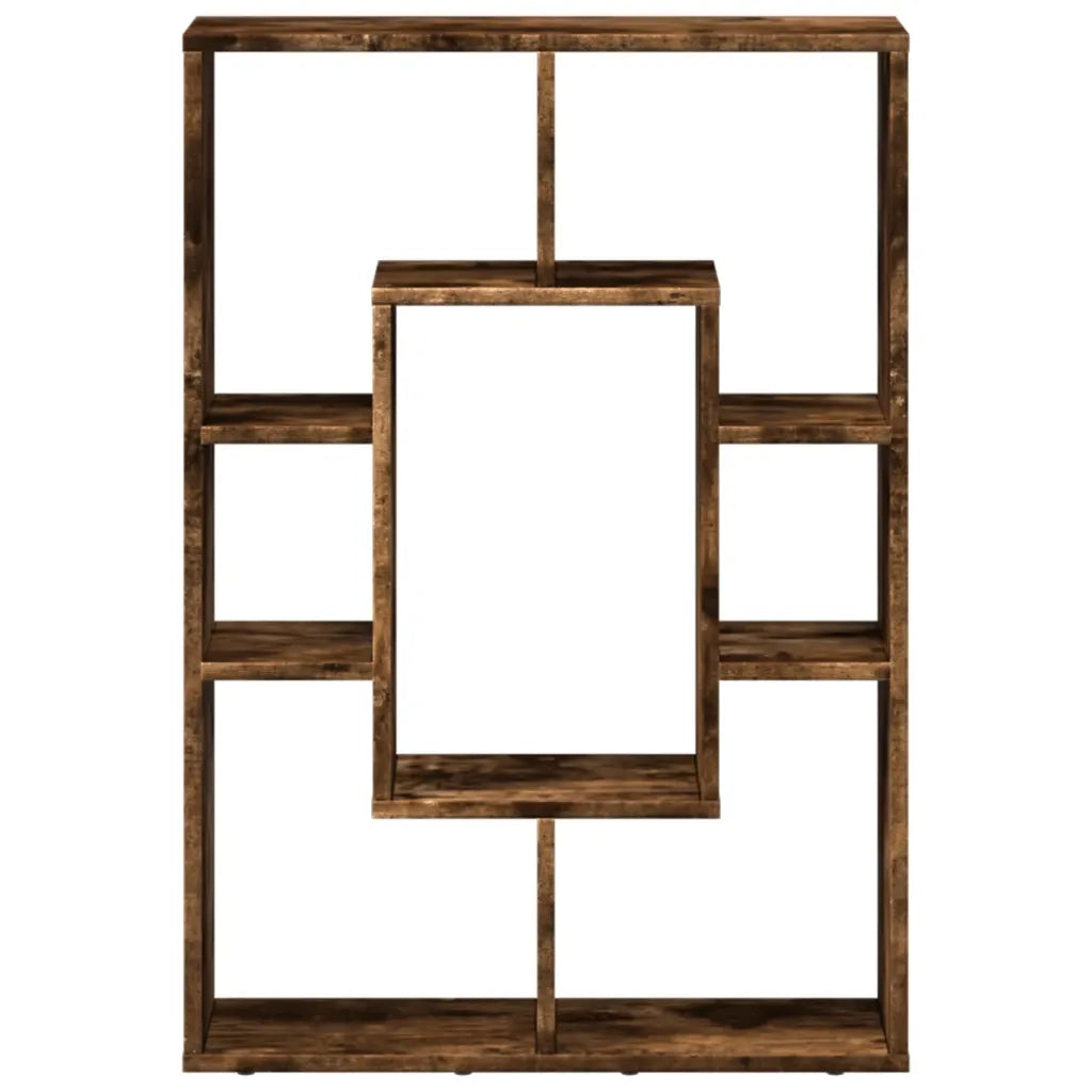Libreria Rovere Fumo 63x20x90 cm in Truciolato 858142