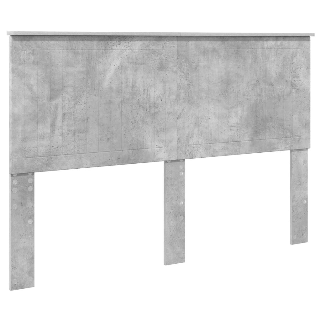 Testiera | Testata con Testiera | Testata Grigio cemento 150 cm Legno multistrato