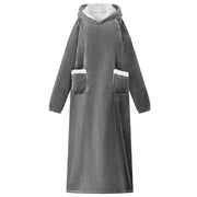 Felpa coperta Grigio scuro M Pile e Flanella 42017191