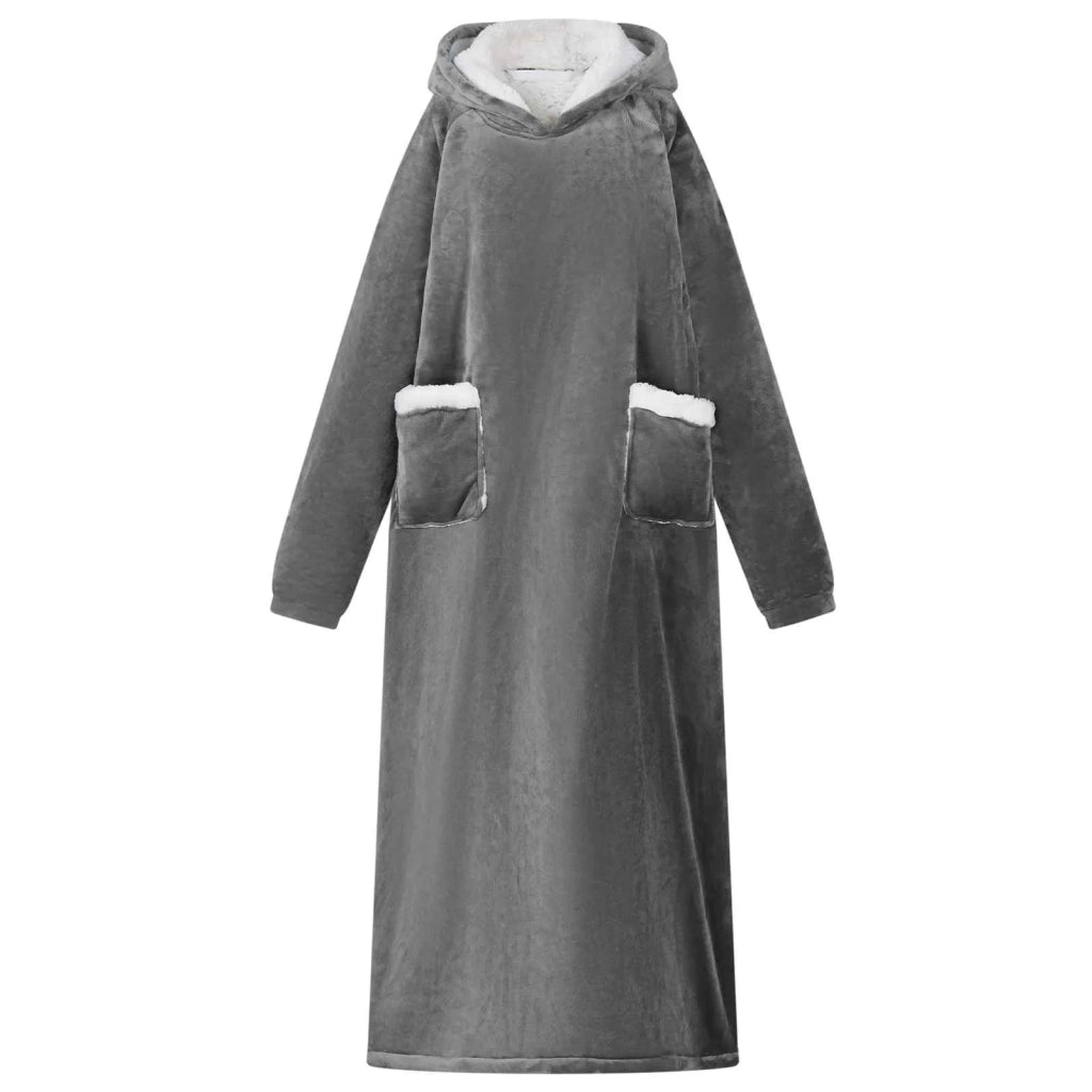 Felpa coperta Grigio scuro M Pile e Flanella 42017191