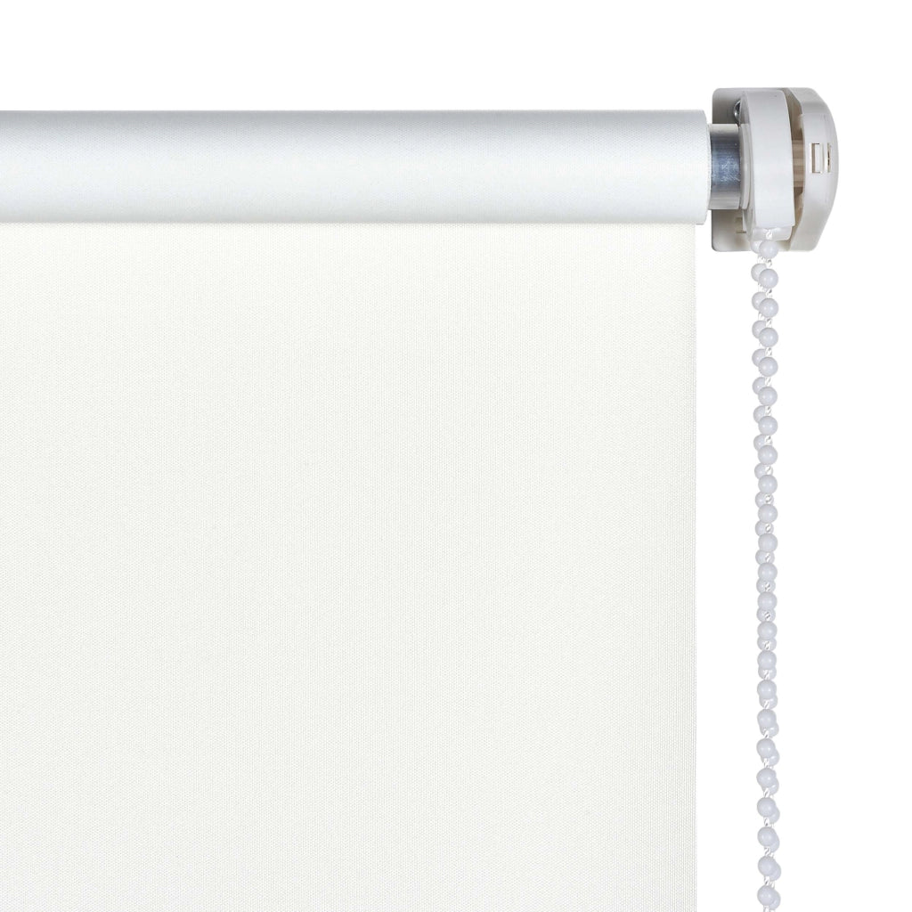 Tenda a Rullo Avvolgibile Oscurante EasyFix, Facile Da Installare, Fissaggio a Clip Senza Viti Bianco 75x180 cm
