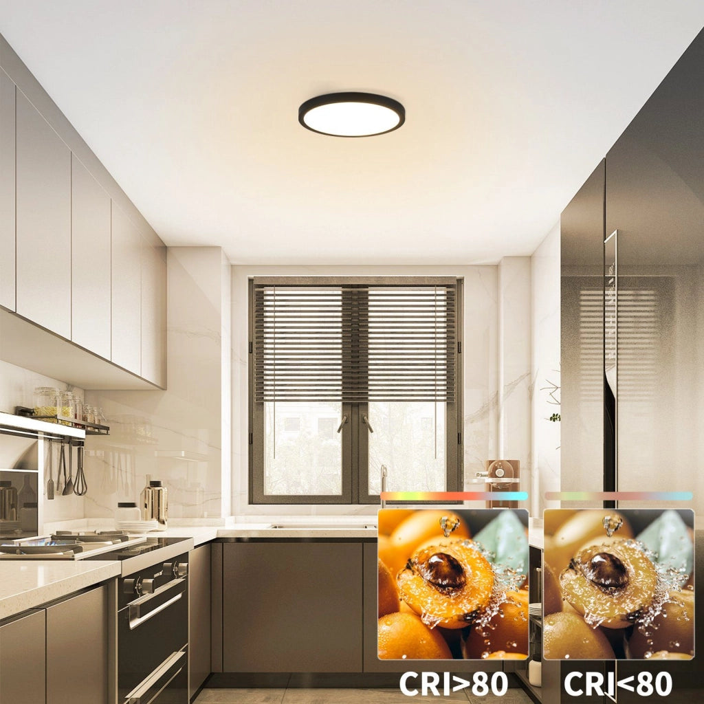 ZMH Lampada da soffitto plafoniera LED moderna 17cm per soggiorno cucina corridoio balcone camera letto