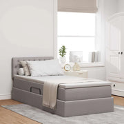 Letto con contenitore e LED Talpa 90 x 190 cm Tessuto 3371178