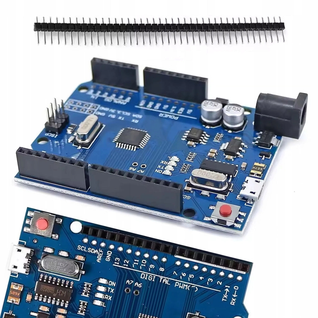 Modulo ACS A1 ATMEGA328 AVR Micro USB – Compatibile con Arduino UNO R3 | 5V, 32kB Flash, 16MHz