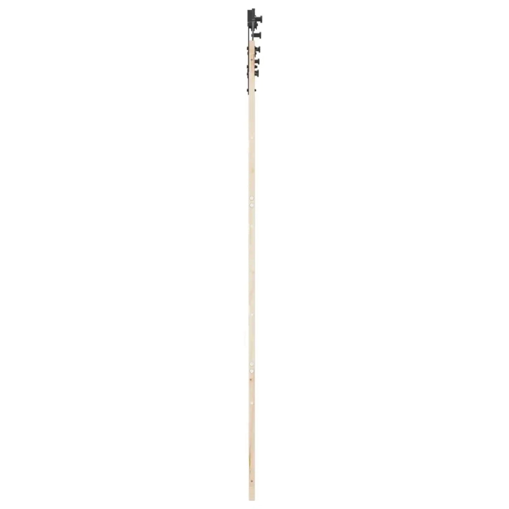 Porta scorrevole Naturale 80 x 208 cm Legno Massello di Pino 3445620