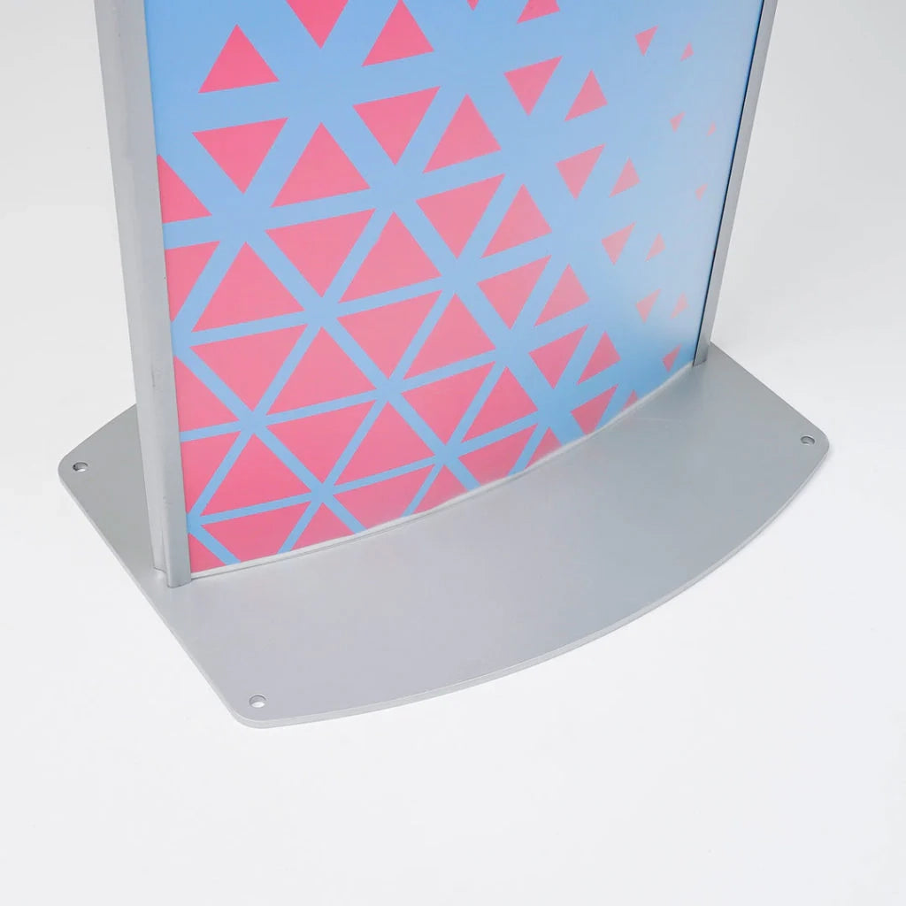 Totem bifacciale per interni con STAMPA - 70 x 250