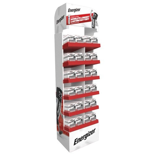 Espositore batterie energizer max floor - 7638900443325