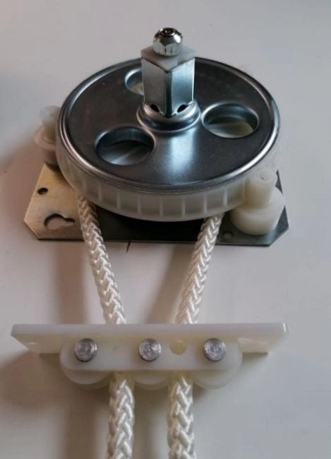 Avvolgitore a frizione MICROLIFT - Avvolgitore Microlift manovra a sinistra