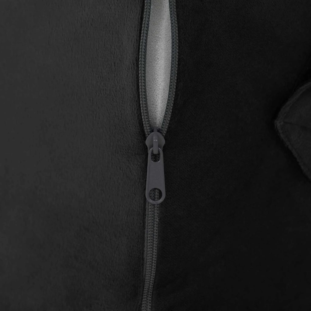 Cuscino a Wedge Nero 55 x 55 x 26 cm Schiuma Memory 42020242