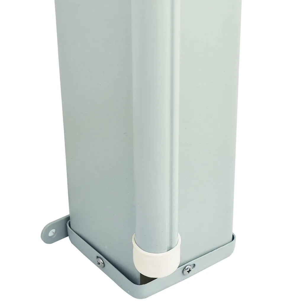 Tenda da Sole | Tenda parasole Laterale Retrattile per Patio 200x600 cm Marrone