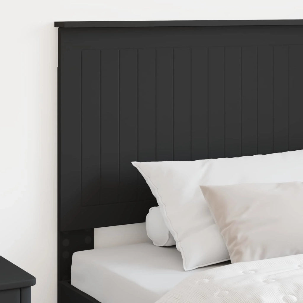 Testiera | Testata con Testiera | Testata Rovere Nero 100 cm Legno multistrato