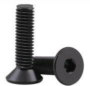 Viti a testa esagonale in acciaio inossidabile RVS - DIN7991 - Nero - Viti - Adatto a - Nero 10 UNI Viti a testa esagonale M6*35mm 304 Rvs DIN7991 Viti a testa esagonale a flusso completo Socket a testa esagonale Nero.