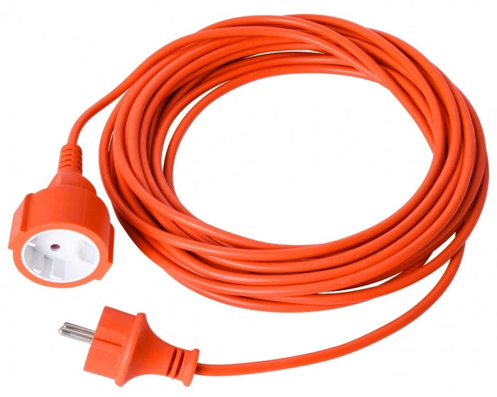 Prolunga elettrica arancione 30 m 2x1 mm² Ecolight